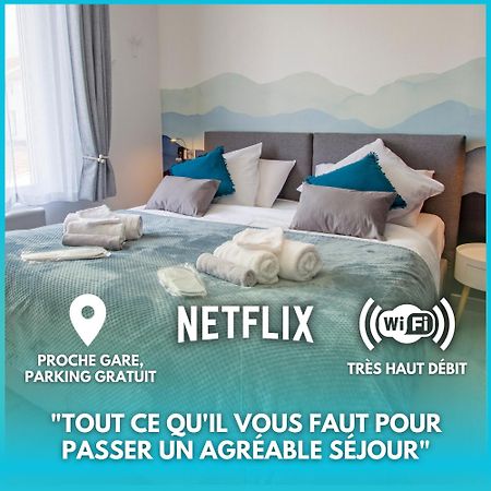 Cocon D'Hiver - Netflix & Wifi - Parking Gratuit - Check-In 24H24 - Kit Bebe Inclus - Emplacement Velos - Goodmarning Chalons en Champagne Ngoại thất bức ảnh